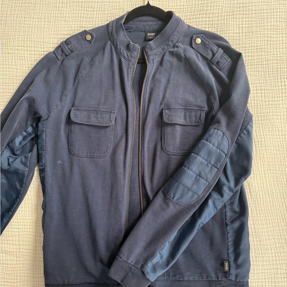 BOSS Men's Navy Jacket